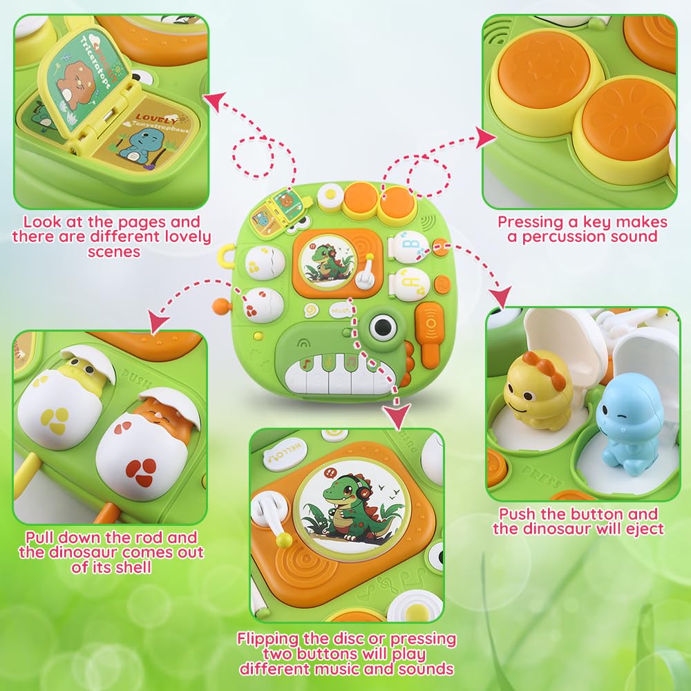 Masuta pentru Activitati Bebelusi 17 in 1, 12 luni+ - imagine 9