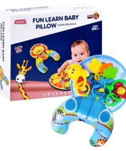 Perna burtica cu activitati pentru bebelusi, Albastru, 0 luni+