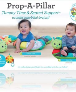 Perna multifuntionala 2in1, pentru burtica, cu activitati, transformabila, 0 luni+