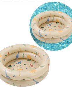 Piscina gonflabila pentru copii 120 cm, Dinozauri