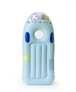 Alternative view of Placa de inot gonflabila cu manere pentru copii, 120 x 60 cm, Albastru