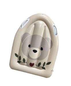 Placa gonflabila de inot cu manere pentru copii, Bej