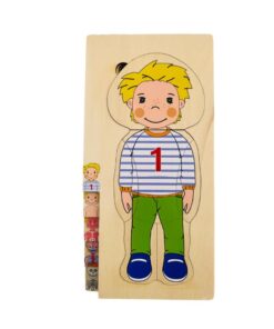 Puzzle Stratificat, Anatomia Corpului Uman, Baiat