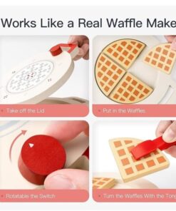 Alternative view of Set de gatit din lemn, Aparat de facut vafe, 3 ANI