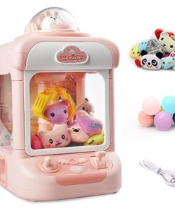 Set jucarii interactive pentru Copii, Gashapon Capsules, 3-6 ani, Roz