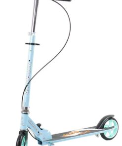 Alternative view of Trotinetă 2 roți,pliabila, cu ghidon reglabil din aluminiu, 4 ani+, sustine 100 kg