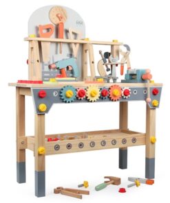 Banc de lucru cu unelte, pentru copii, 88 cm, 3 ani