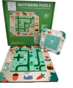Joc de logica si inteligenta, Puzzle educativ de orientare, 3 ANI