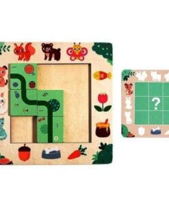 Alternative view of Joc de logica si inteligenta, Puzzle educativ de orientare, 3 ANI