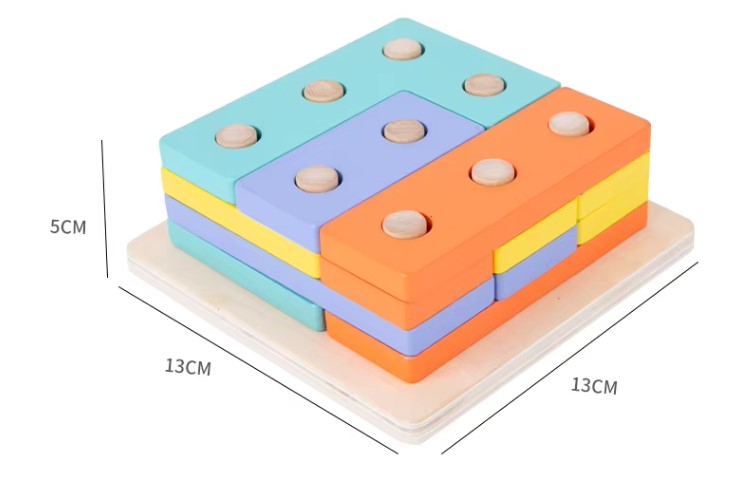 Jucărie educativă 3 in 1, sortator de forme geometrice si joc de asociere, 3 ani - imagine 7