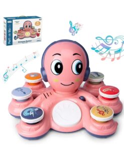 Jucarie interactiva bebe- Caracatita roz, 18 luni+