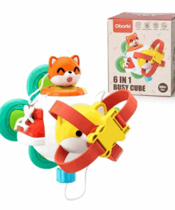 Alternative view of Jucarie interactiva bebelusi - Busy cube 6 in 1, 18 luni+