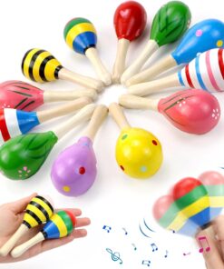 Maracas din lemn, 18.5 cm