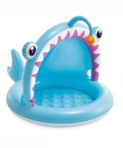 Alternative view of Piscina Bebelusi gonflabila cu parasolar 127x102x86cm - Intex, 1-3 ani