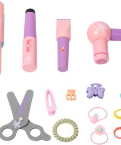 Set fashion coafor cu accesorii din lemn 3 ani