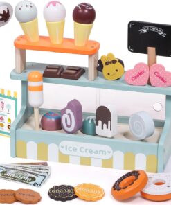 Stand de inghetata din lemn, 31 cm, 3 ani