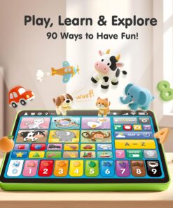 Alternative view of Tabletă educativă,interactivă cu sunete si muzica pentru bebelusi, FiveStar , 1 an+