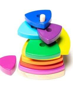 Alternative view of Turn piramida, puzzle senzorial, 15 cm