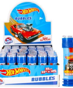 Jucarie solutie baloane sapun, Hot Wheels, recipient din plastic, 55ml