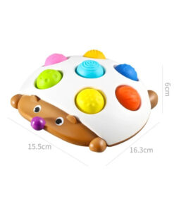 Alternative view of Arici jucărie senzorială cu butoane tip Pop It – Finger Hedgehog, 18 luni+