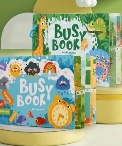 Alternative view of Carte cu stickere reutilizabile, Busy Book, Vremea, 3ani+