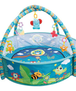 Centru activitati bebelusi, Salteluta cu piscina, arcada si 15 bile, 0 luni+