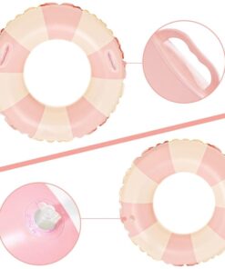 Alternative view of Colac gonflabil cu manere, 75 cm, 5-9 ani, Roz