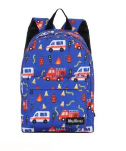 Ghiozdan Gradinita cu imprimeu masinute