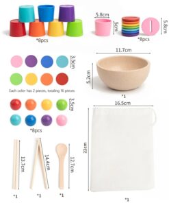 Alternative view of Joc de sortare și asociere culori Montessori, 3 ani+