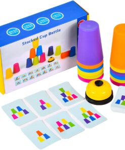 Joc educativ de viteză și atenție, Bătălia cupelor cu clopoțel, 3 ani+