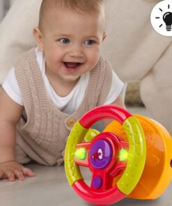 Alternative view of Jucarie interactiva 2 in 1  pentru bebelusi, Volan, 18 luni+