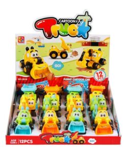 Masina de constructii MegaCreative 429753, diverse modele, plastic, multicolor, 12+ luni