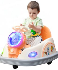 Masinuta Electrica pentru Copii cu 3 Roti, 6V, 2-4 ani, rotire 360 grade