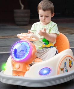 Alternative view of Masinuta Electrica pentru Copii cu 3 Roti, 6V, 2-4 ani, rotire 360 grade, Albastru