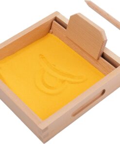 Alternative view of Material Montessori senzorial, Joc pentru exersarea scrisului, 2 ani+