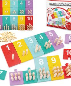 Set Puzzle duo de asociere – Matematică, 65 piese