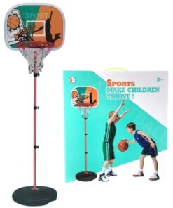Cos de baschet pentru copii, 2.00 m, inaltime reglabila, 3 ani+