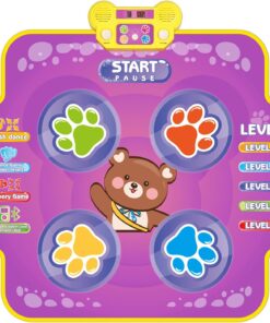 Covoras muzical interactiv pentru dans, Ursulet, 3 ani+ 01