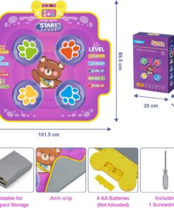 Covoras muzical interactiv pentru dans, Ursulet, 3 ani+ 01