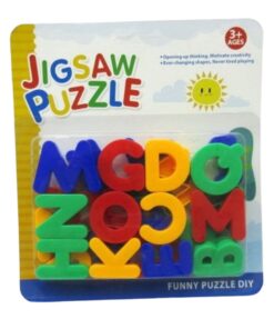 Set Litere de tipar, colorate, magnetice, 3 ani+