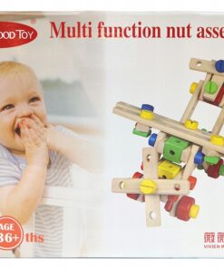 Alternative view of Joc STEM, Joc creativ de constructie cu suruburi, 3 ani+