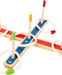 Joc de aruncat la tinta cu 5 inele, 4 ani+