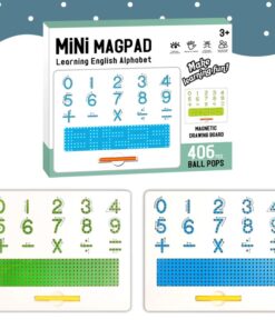 Joc educativ magnetic, Invata cifrele, 3 ani+