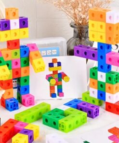 Alternative view of Joc educativ matematica, Set 60 de cuburi constructii, Magic Square, 3 ani