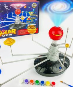 Alternative view of Joc educativ, proiector, Sistemul Solar cu proiectie, sunete si pictura DIY, 6 ani+