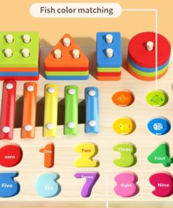 Alternative view of Joc multifunctional 4 in 1 activitati, 3 ani