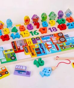 Alternative view of Joc multifunctional 4 in 1 activitati, 3 ani+