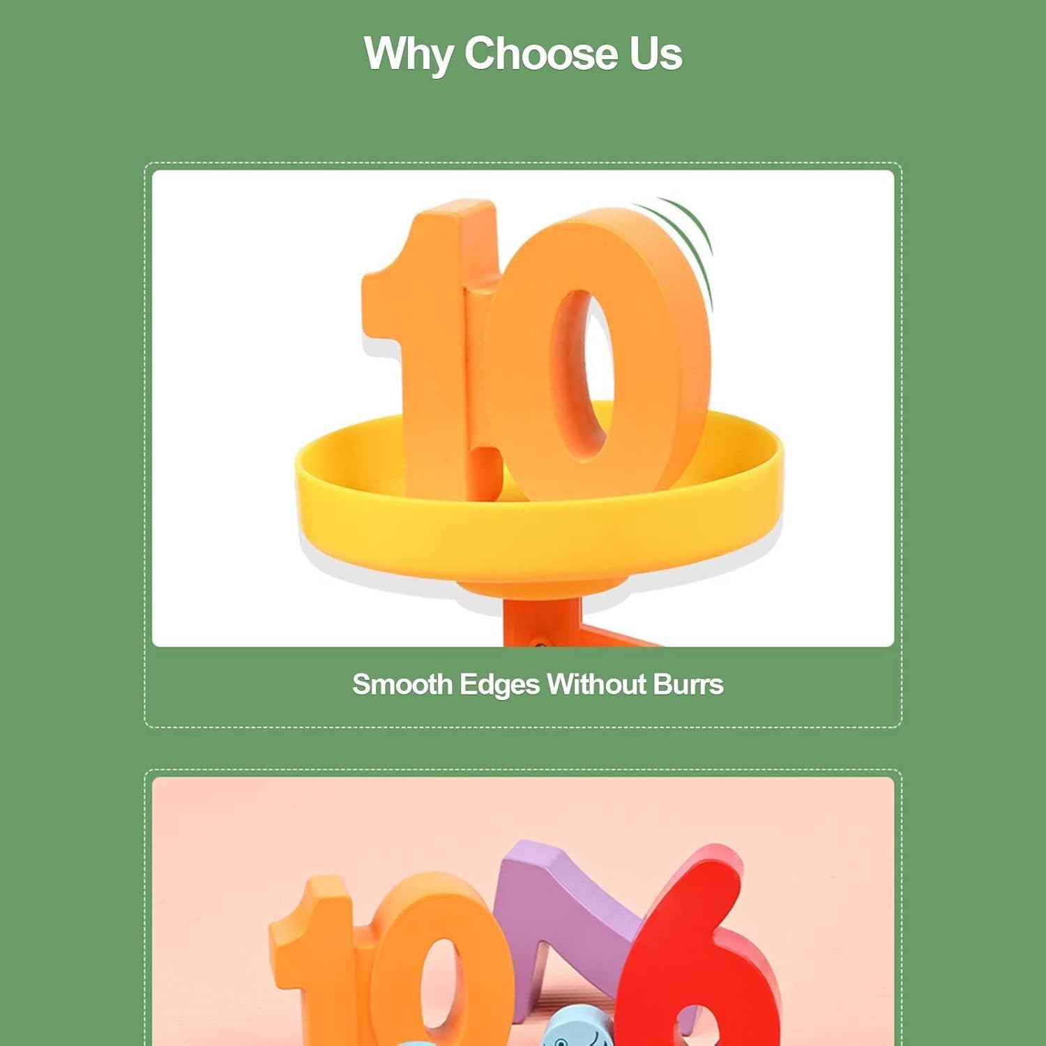 Jucarie educativa tip balanta - Invatam sa numaram, 3 ani - imagine 4