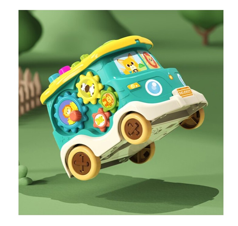 Jucarie interactiva, Autobuz cu 6 activitati - imagine 2