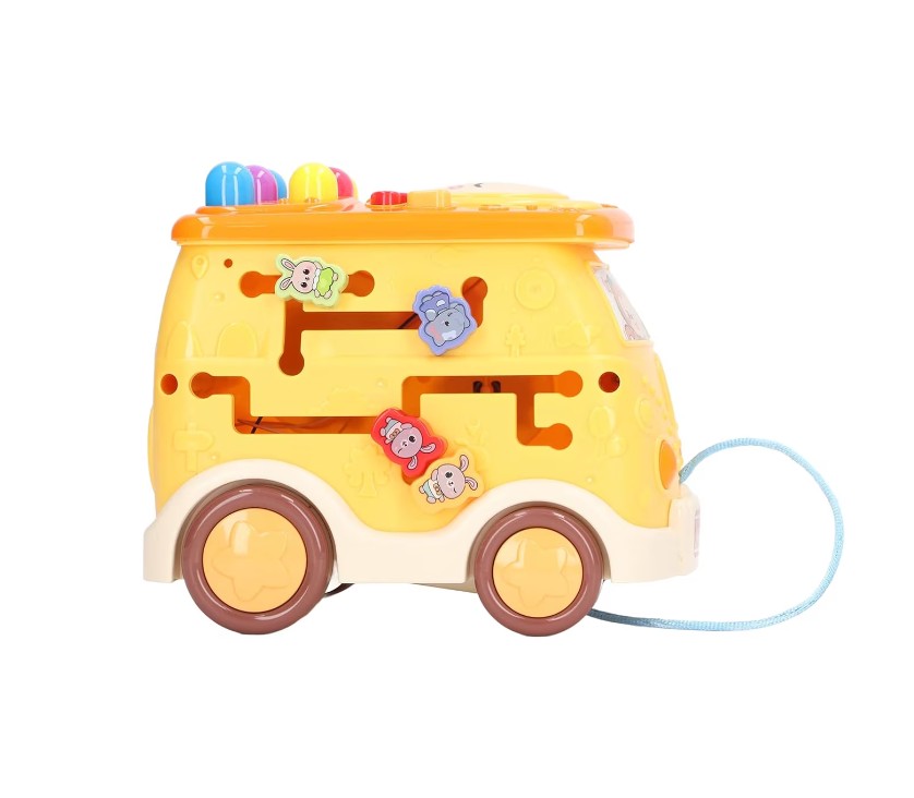 Jucarie interactiva, Autobuz cu 6 activitati - imagine 8